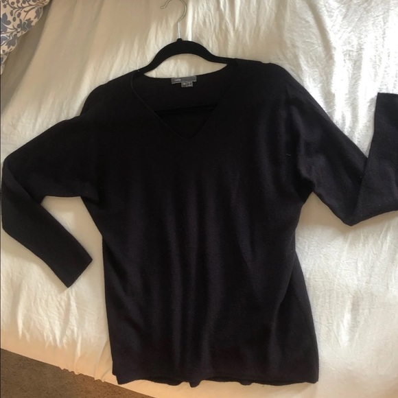 SOLD ON MERCARI Vince cashmere v-neck sweater - Picture 1 of 4